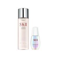 SK-II 精华套装 (PITERA精华系列护肤精华露230ml+美白系列光蕴环采钻白精华露30ml) Art-X艺术限量版