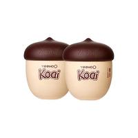 英氏 儿童面霜 婴儿面霜坚果霜 宝宝面霜婴幼儿保湿补水滋润肤乳50g2瓶