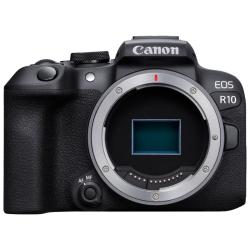 佳能 EOS R10 APS-C画幅 微单相机 黑色 RF-S 18-45mm F4.5 IS STM 变焦镜头 单头套装