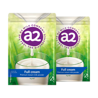 a2 艾尔 全脂高钙奶粉 1kg*2袋