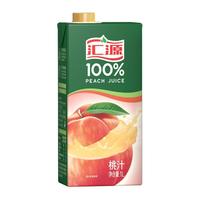 汇源 100%桃汁 1L*5盒
