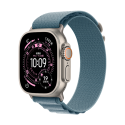 Apple Watch Series 11 智能手表 GPS 蜂窝版 46mm 金色钛金属表壳
