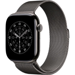 Apple Watch Series 11 智能手表 GPS 蜂窝版 46mm 石板色钛金属表