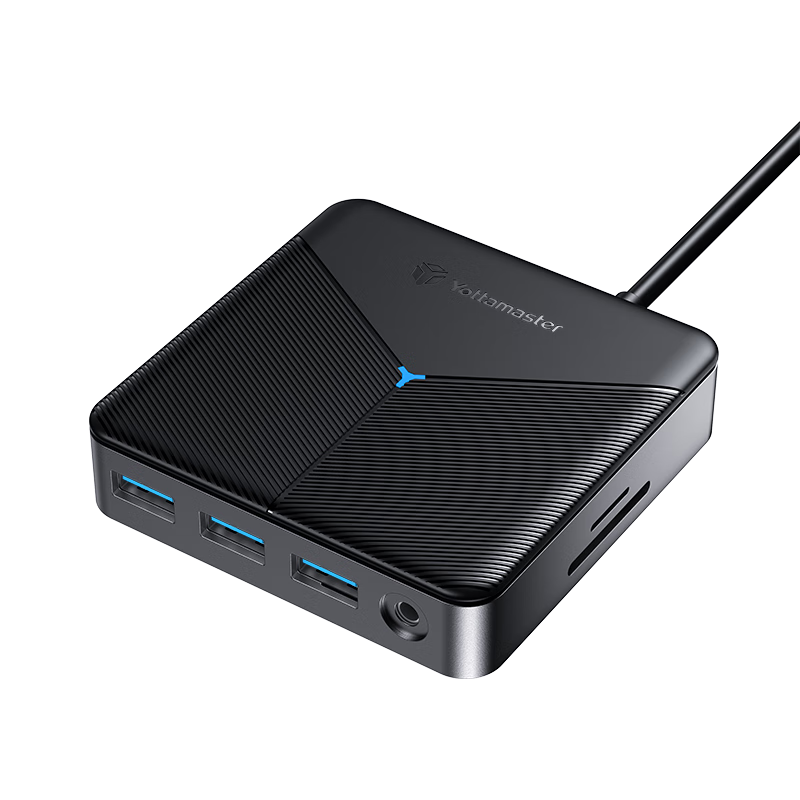  Yottamaster/尤达大师 6合1多功能 Type-C扩展坞+USB-C3.0+HDMI+网口+PD