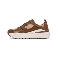 Clarks其乐ZephRun GO款轻盈厚底拼色跑鞋高弹缓震透气运动鞋 棕色-女款 261849224 36