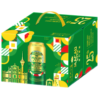 麒麟 旗下 澳门金啤（艾尔精酿）啤酒500*12罐 整箱装京东自营送礼