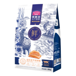 麦富迪 猫粮 全价冻干双拼鲜粮成幼猫通用全期猫粮（添加生骨肉冻干） 三文鱼鸡肉 7