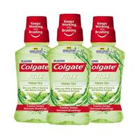 Colgate 高露洁 贝齿漱口水 清新茶健 500ml*3