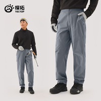 探拓软壳裤男户外徒步登山冲锋长裤