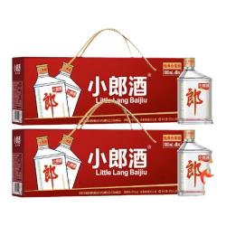 郎酒 经典小郎酒45度100ml*6瓶礼盒兼香型小酒白酒聚会小酌口粮酒
