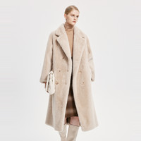 LANCY FROM25 朗姿 LANCY FROM 25 朗姿 EiLEEN ELITEE 女士仿皮草外套 XXLPED18FLC128AA