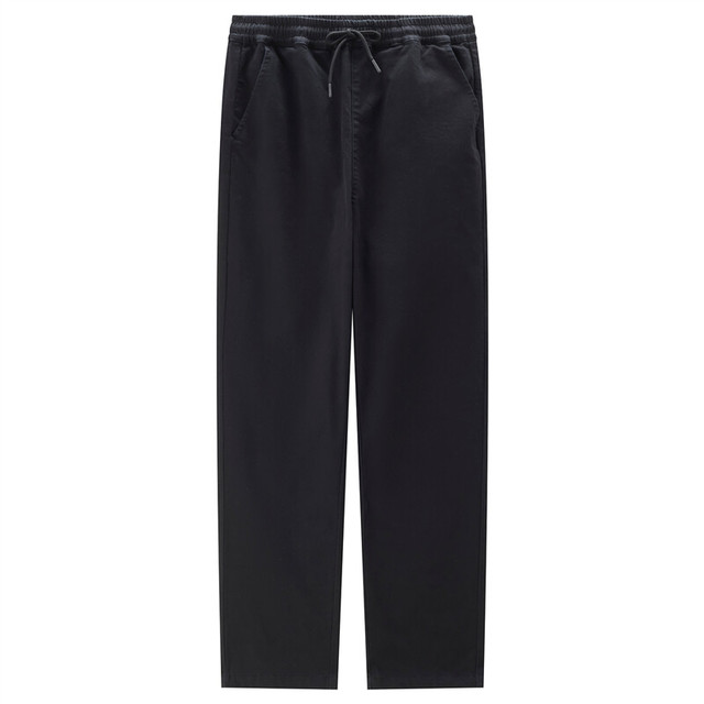 GIORDANO 佐丹奴 女装加绒弹力棉梭织松紧腰休闲长裤 05412806