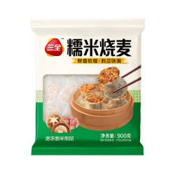 三全 PLUS：三全 糯米大烧麦900g  面点早餐 家庭装点心速食 约18个