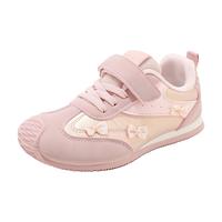 ABC KIDS童鞋儿童纯色运动鞋2025秋季耐磨男童跑步鞋女童轻便鞋子 粉色 30 内长约19.4cm