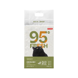 京东京造 真茶豆腐混合猫砂2.5kg*4 除臭抑菌低尘不粘底强吸水易结团