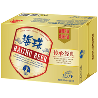 麒麟 旗下(海珠)12P拉格500*24罐啤酒 整箱装
