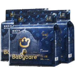 babycare 皇室狮子王国纸尿裤 M126/L102/XL90