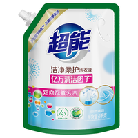 超能 香味持久留香 洗衣液  洁净柔护500g