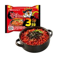 SAMYANG 三养【袋面口味任选】火鸡面方便面泡面炸酱面韩式风味夜宵干拌面速食 三倍辣火鸡面140g*1袋