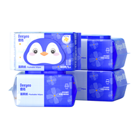 Deeyeo 德佑 宝宝金盏花湿厕纸 80抽4包