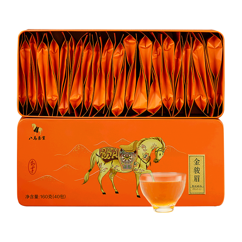 bamatea 八马茶业马上红特级金骏眉192g 礼盒装【报价价格评测怎么样