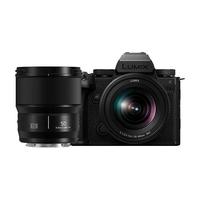 Panasonic 松下 LUMIX S5M2XW 全画幅 微单相机 黑色 S 20-60mm F3.5 50mm F1.8 双头套机