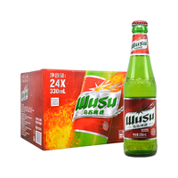 WUSU 乌苏啤酒 红乌苏啤酒 330ml*24瓶