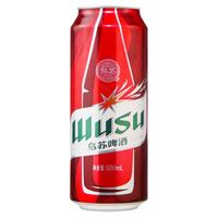 WUSU 乌苏啤酒 红乌苏啤酒 500ml*5听
