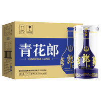 LANGJIU 郎酒 青花郎 53%vol 酱香型白酒 500ml*6瓶 整箱装