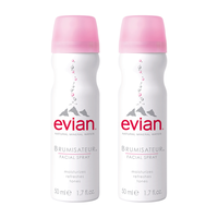 evian 依云 天然矿泉水喷雾 50ml*2