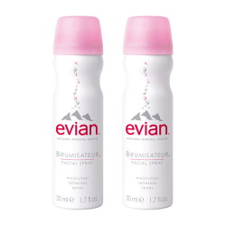 依云 矿泉水喷雾50ml*2 爽肤水 补水保湿喷雾便携套装