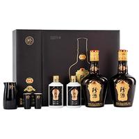KWEICHOW ZHENJIU 珍酒 珍十五 53%vol 酱香型白酒 500ml*4瓶+100ml*4瓶 成双礼盒装