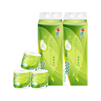 心相印 茶语丝享系列 有芯卷纸 4层*200g*20卷