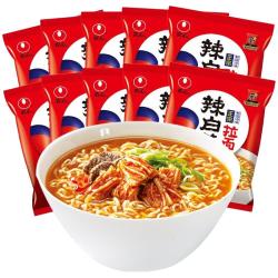 农心 辛拉面辣白菜拉面组合装120g*10袋泡面速食即食面2种口味
