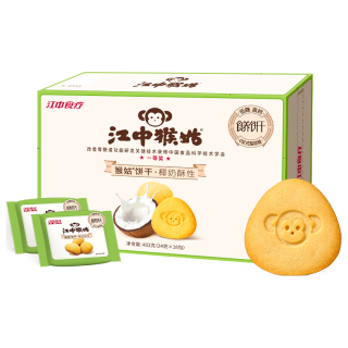 今日必买：江中猴姑 椰奶酥性饼干 432g*2箱