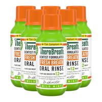 TheraBreath 漱口水 轻度薄荷味 88.7ml*6