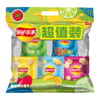 乐事 薯片组合包 混合多口味 115克(23克*5包)5种口味 休闲零食
