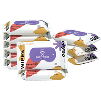 Deeyeo 德佑 婴儿手口湿巾 10抽*10包