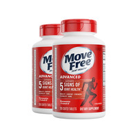 Move Free 益节 氨糖软骨素 红瓶200粒*2瓶