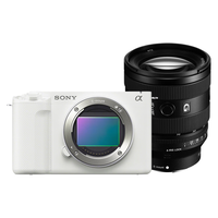 索尼 SONYZV-E1 全画幅Vlog 微单相机 白色+SEL2070G广角镜头套装 可升级至4K 120p和FHD 240p