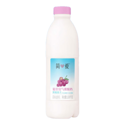 简爱 葡里萄气酸牛奶 1.08kg