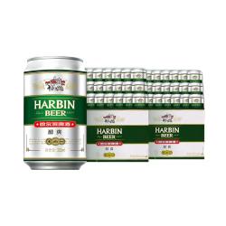 哈尔滨啤酒 醇爽黄啤 330ml*48听