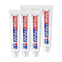 LION 狮王 WHITE&WHITE美白牙膏 150g*6