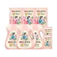 Liby 立白 大师香氛洗衣液 1kg*3瓶+500g*3袋+100g*2袋 梦幻格拉斯玫瑰