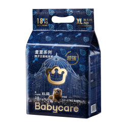 babycare 皇室弱酸系列 纸尿裤 XL18片