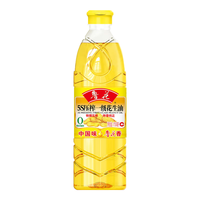 鲁花 食用油 5S压榨一级花生油750ml 物理压榨