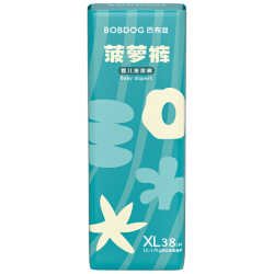 巴布豆 菠萝系列 纸尿裤 XL38片