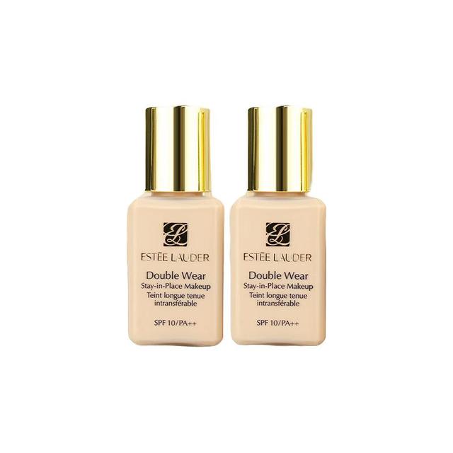 移动端、京东百亿补贴：雅诗兰黛 DW持妆粉底液一代17#象牙白(1W1)15ml*2 控油遮瑕化妆品