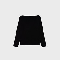 SUNSPEL 女士秋冬时尚款一字领修身长袖上衣