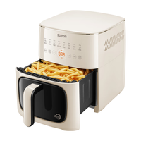 苏泊尔 不用翻面 空气炸锅  6L